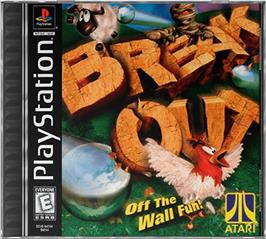 Box cover for Breakout on the Sony Playstation.