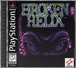 Box cover for Broken Helix on the Sony Playstation.