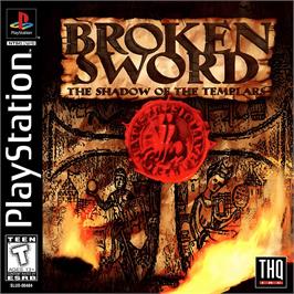 Box cover for Broken Sword - The Shadow Of The Templars on the Sony Playstation.