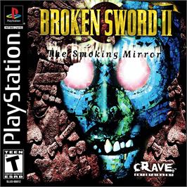 Box cover for Broken Sword 2 - The Smoking Mirror on the Sony Playstation.