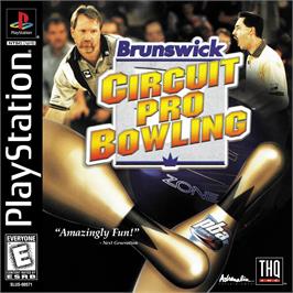 Box cover for Brunswick Circuit Pro Bowling on the Sony Playstation.