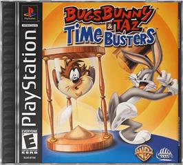 Box cover for Bugs Bunny & Taz: Time Busters on the Sony Playstation.