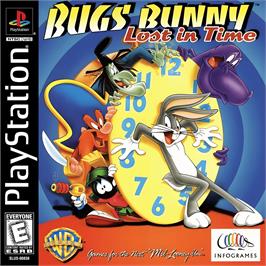 Box cover for Bugs Bunny Lost In Time on the Sony Playstation.