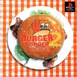 Box cover for Burger Burger 2 on the Sony Playstation.