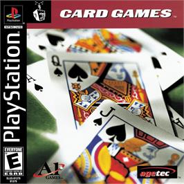 Box cover for Card Games on the Sony Playstation.