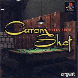 Box cover for Carom Shot on the Sony Playstation.