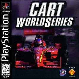 Box cover for Cart World Series on the Sony Playstation.