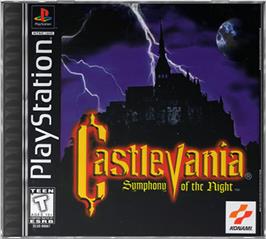 Box cover for Castlevania: Symphony of the Night on the Sony Playstation.