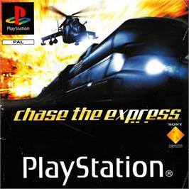 Box cover for Chase the Express on the Sony Playstation.