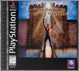 Box cover for Chronicles of the Sword on the Sony Playstation.