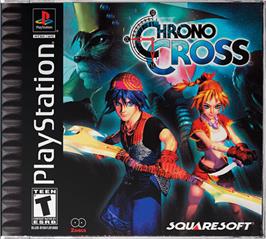 Box cover for Chrono Cross on the Sony Playstation.