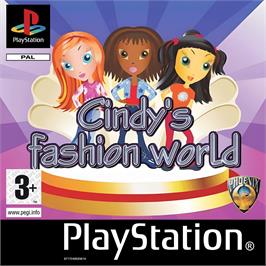 Box cover for Cindy's Fashion World on the Sony Playstation.