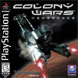 Box cover for Colony Wars - Vengeance on the Sony Playstation.