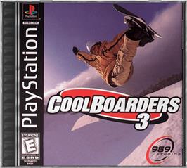 Box cover for Cool Boarders 3 on the Sony Playstation.