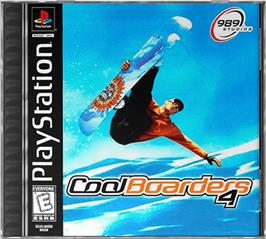 Box cover for Cool Boarders 4 on the Sony Playstation.