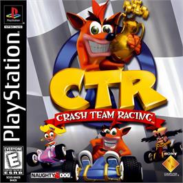 Box cover for Crash Team Racing on the Sony Playstation.