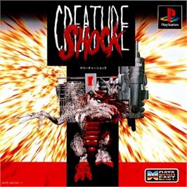Box cover for Creature Shock on the Sony Playstation.