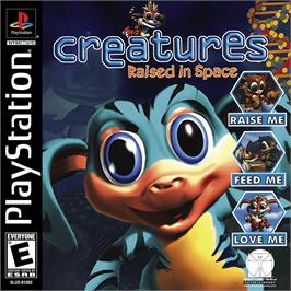 Box cover for Creatures Raised In Space on the Sony Playstation.