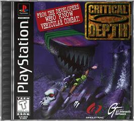 Box cover for Critical Depth on the Sony Playstation.