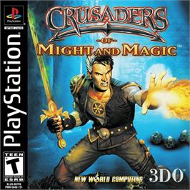 Box cover for Crusaders Of Might And Magic on the Sony Playstation.