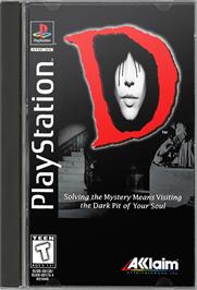 Box cover for D on the Sony Playstation.