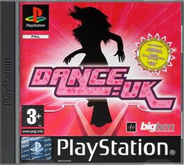 Box cover for Dance:UK on the Sony Playstation.