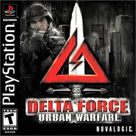 Box cover for Delta Force - Urban Warfare on the Sony Playstation.