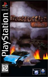 Box cover for Destruction Derby on the Sony Playstation.