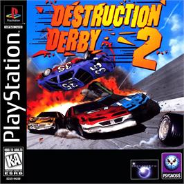 Box cover for Destruction Derby 2 on the Sony Playstation.