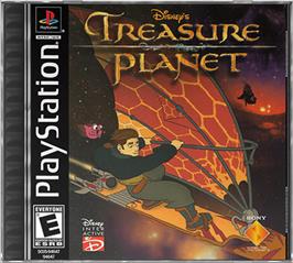 Box cover for Disney's Treasure Planet on the Sony Playstation.