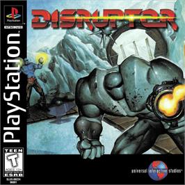 Box cover for Disruptor on the Sony Playstation.