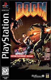 Box cover for Doom on the Sony Playstation.