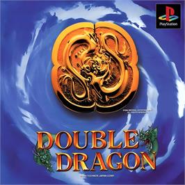Box cover for Double Dragon on the Sony Playstation.