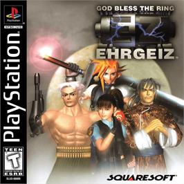 Box cover for Ehrgeiz on the Sony Playstation.