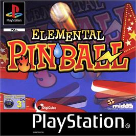 Box cover for Elemental Pinball on the Sony Playstation.