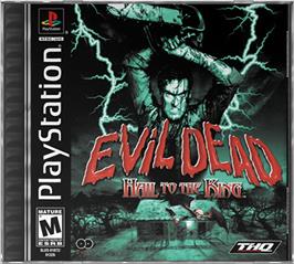 Box cover for Evil Dead: Hail to the King on the Sony Playstation.