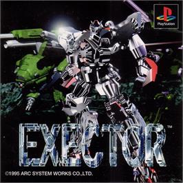 Box cover for Exector on the Sony Playstation.