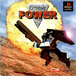 Box cover for Extreme Power on the Sony Playstation.