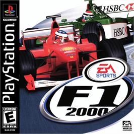 Box cover for F1 2000 on the Sony Playstation.
