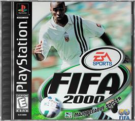 Box cover for FIFA 2000: Major League Soccer on the Sony Playstation.
