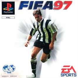Box cover for FIFA 97 on the Sony Playstation.