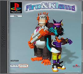 Box cover for Firo & Klawd on the Sony Playstation.