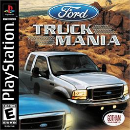 Box cover for Ford Truck Mania on the Sony Playstation.