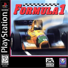 Box cover for Formula 1 on the Sony Playstation.
