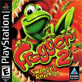 Box cover for Frogger 2 - Swampy's Revenge on the Sony Playstation.