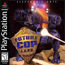 Box cover for Future Cop L.a.p.d. on the Sony Playstation.
