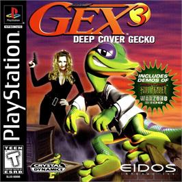 Box cover for Gex 3 - Deep Cover Gecko on the Sony Playstation.