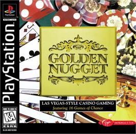 Box cover for Golden Nugget on the Sony Playstation.