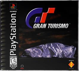 Box cover for Gran Turismo on the Sony Playstation.