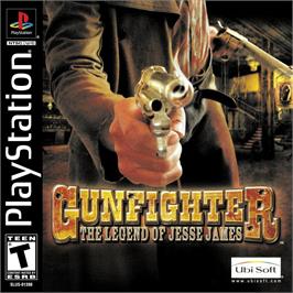 Box cover for Gunfighter - The Legend Of Jesse James on the Sony Playstation.